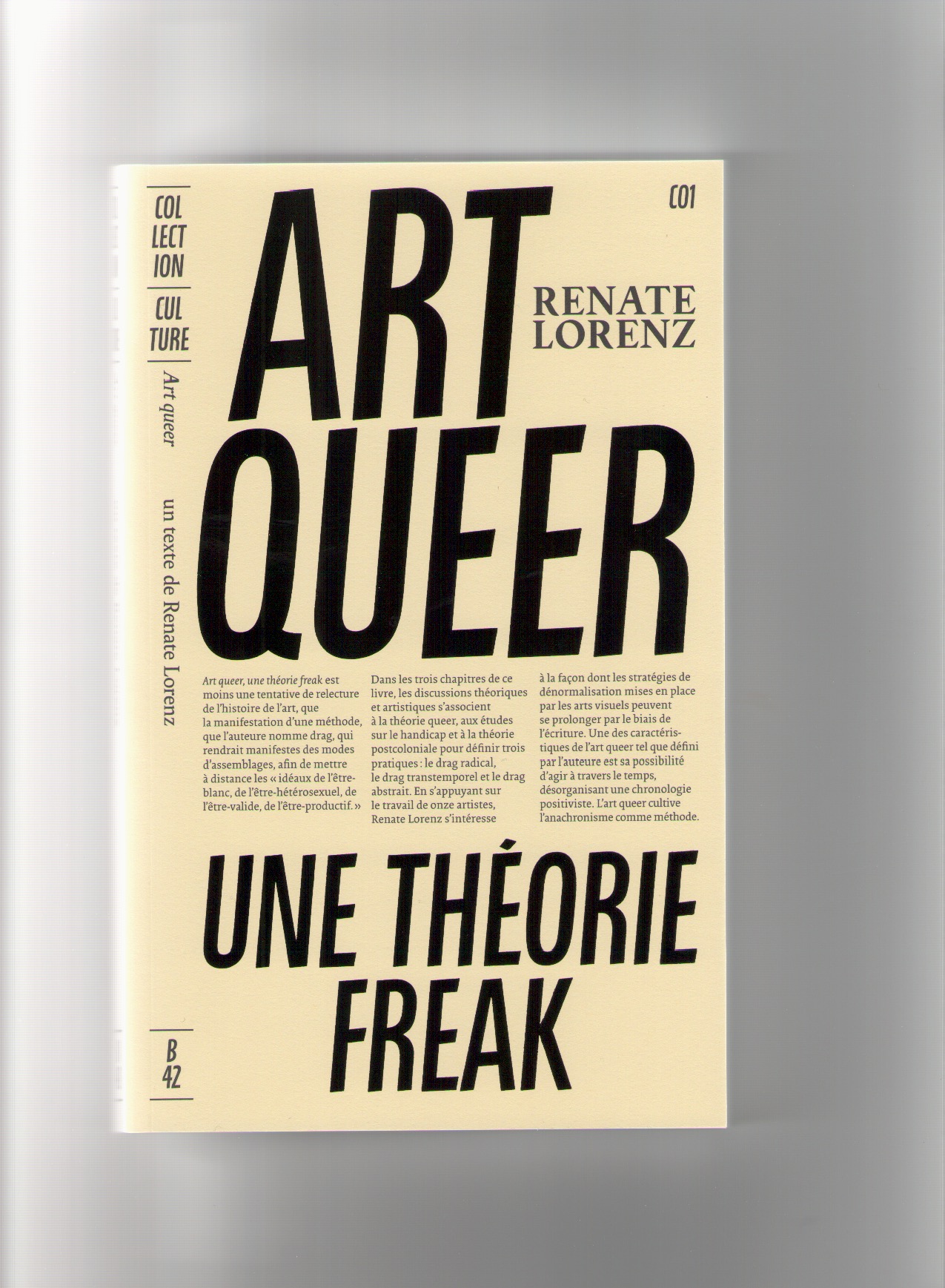 LORENZ, Renate - Art queer. Une théorie freak